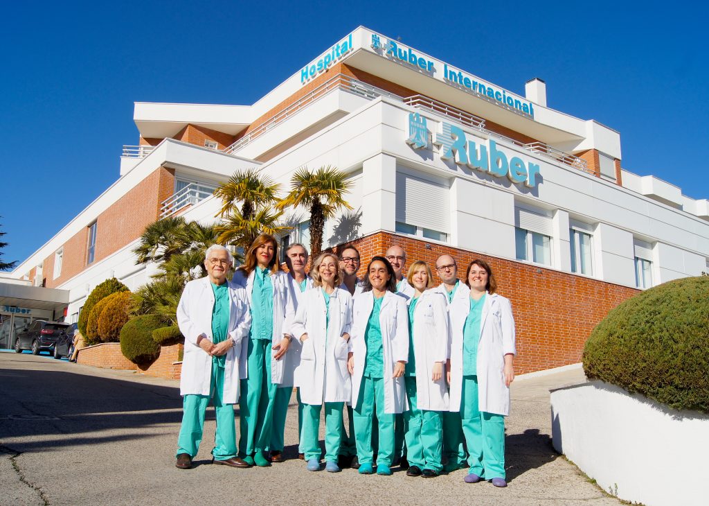 Equipo médico de la Unidad de la Mujer del Hospital Ruber Internacional